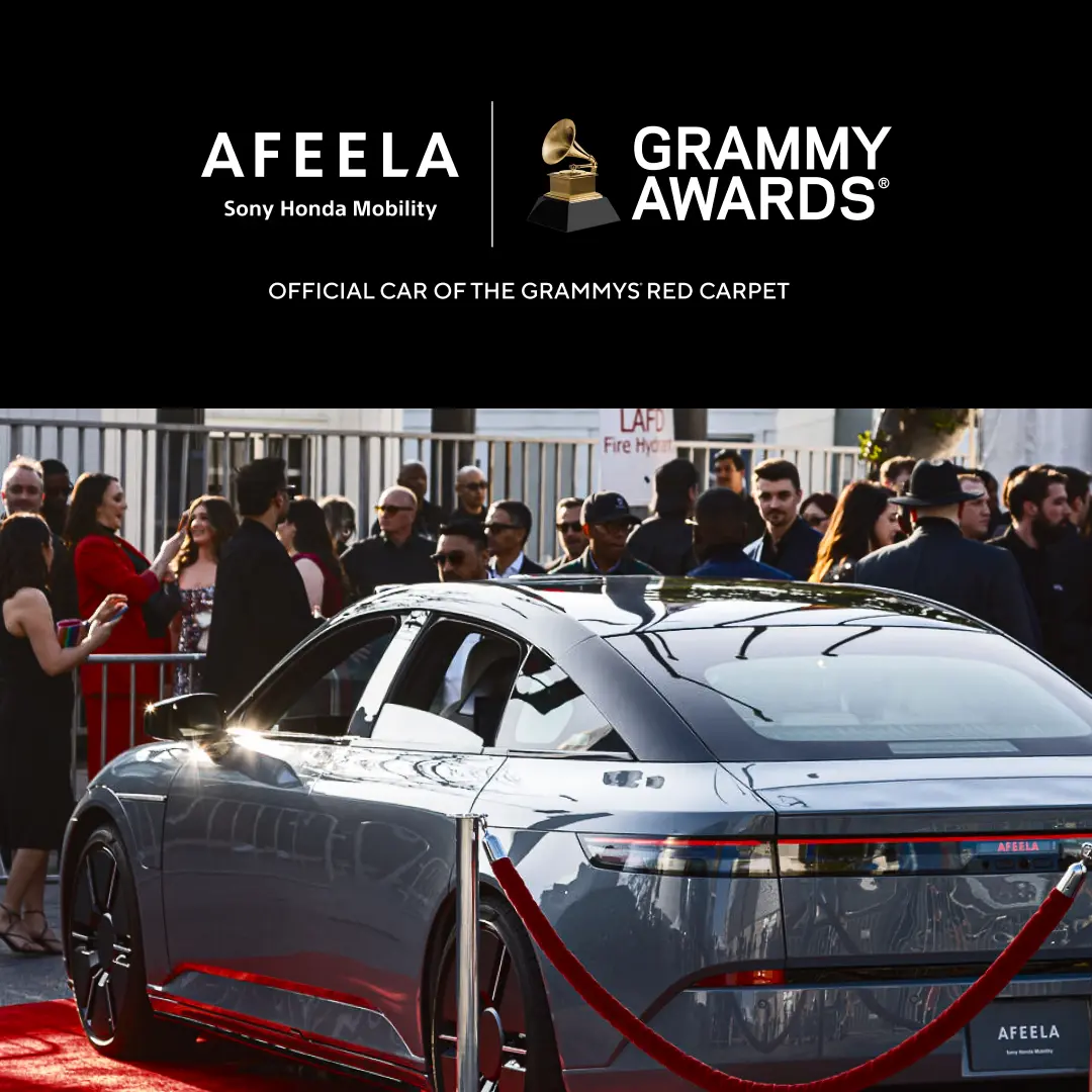 The AFEELA 1 Took the Red Carpet at the 67th Annual GRAMMY Awards